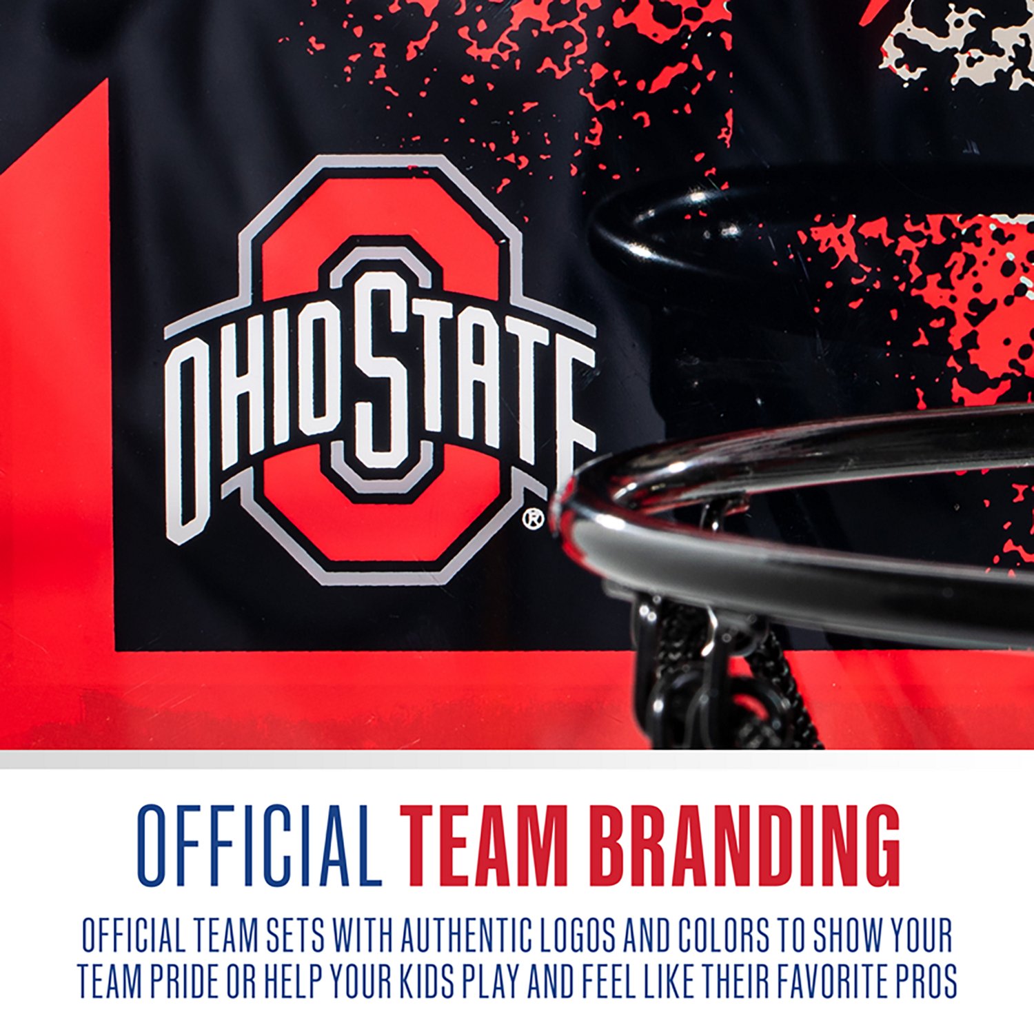 Franklin Ohio State University Over the Door Basketball Hoop Set - view number 6