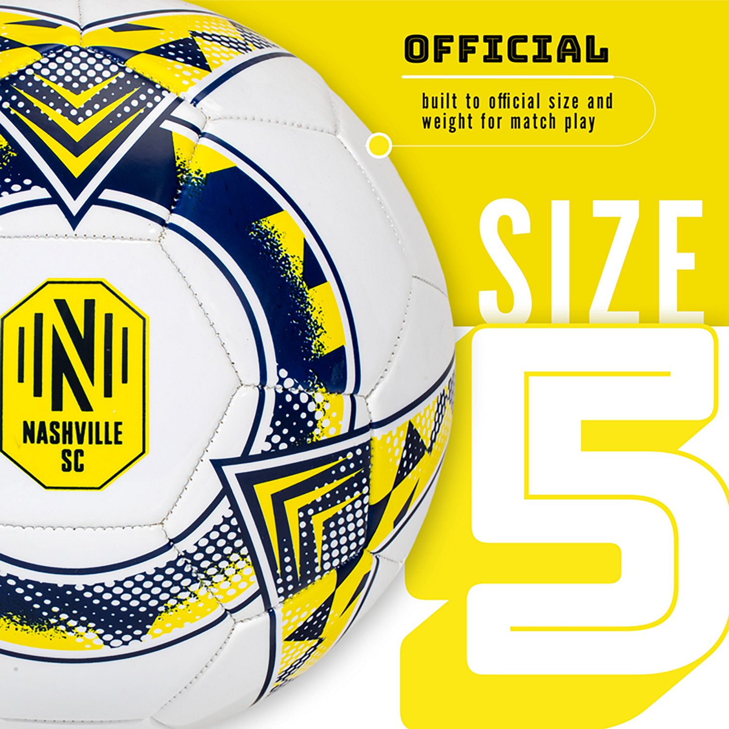 Franklin Nashville SC Size 5 Soccer Ball - view number 3