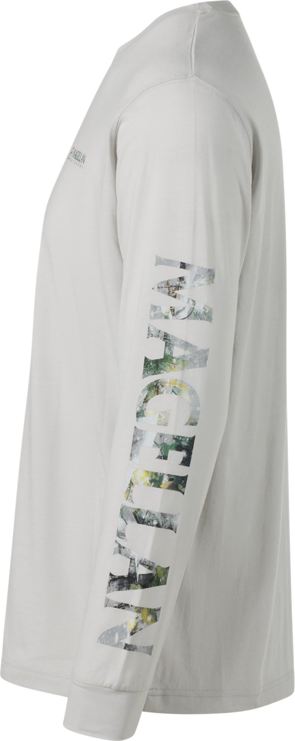 Magellan Outdoors Men's Grotto Falls Holiday Mossy Oak Break-Up Country Snowdrift 2.0 Long Sleeve T-shirt - view number 4