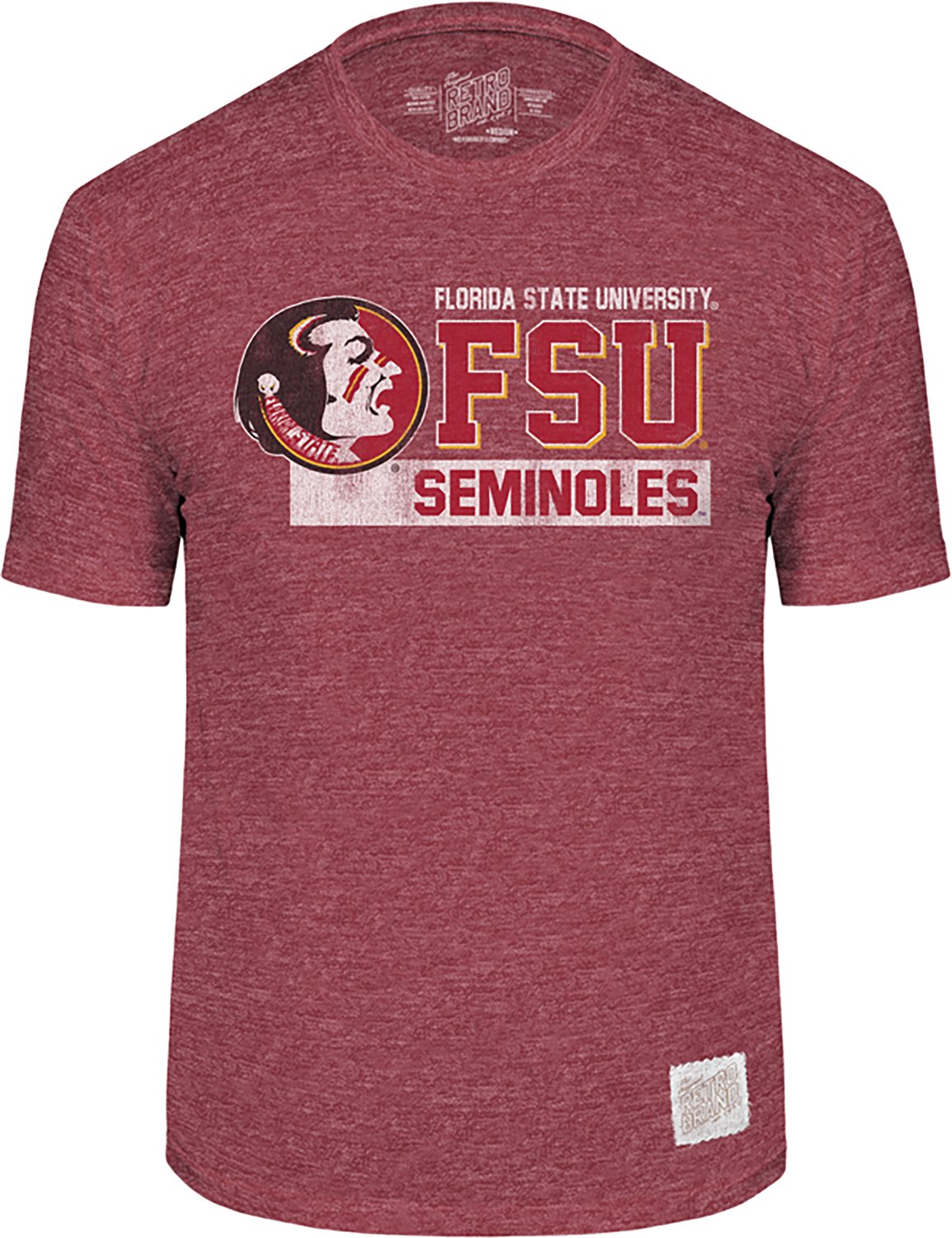 WILDCAT RETRO Men's Florida State Block Mascot T-shirt