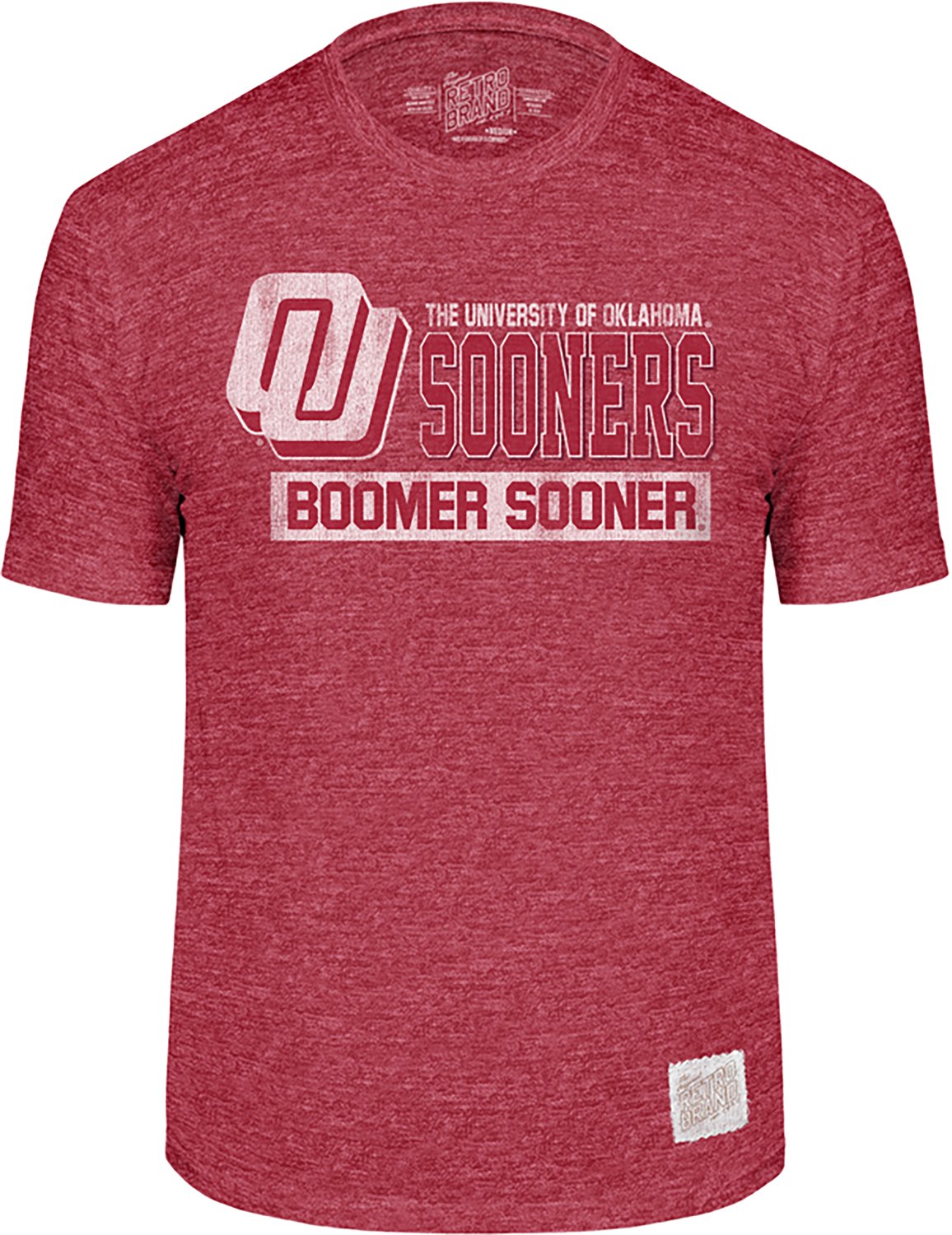 WILDCAT RETRO Men's Oklahoma Block Mascot T-shirt