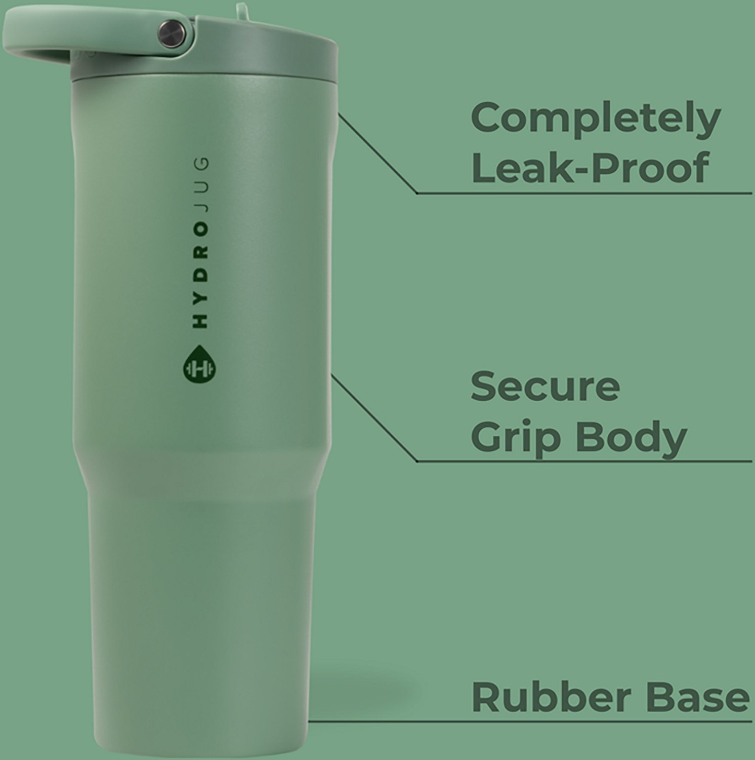 HydroJug Sport 40oz Flip Straw Water Bottle - view number 6