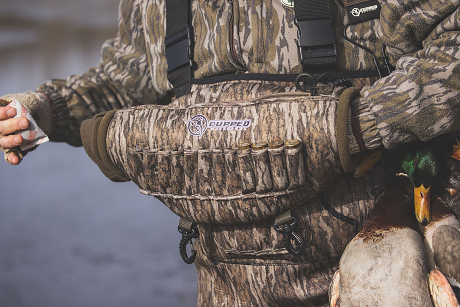 Cupped Deluxe Handwarmer and Shell Holder