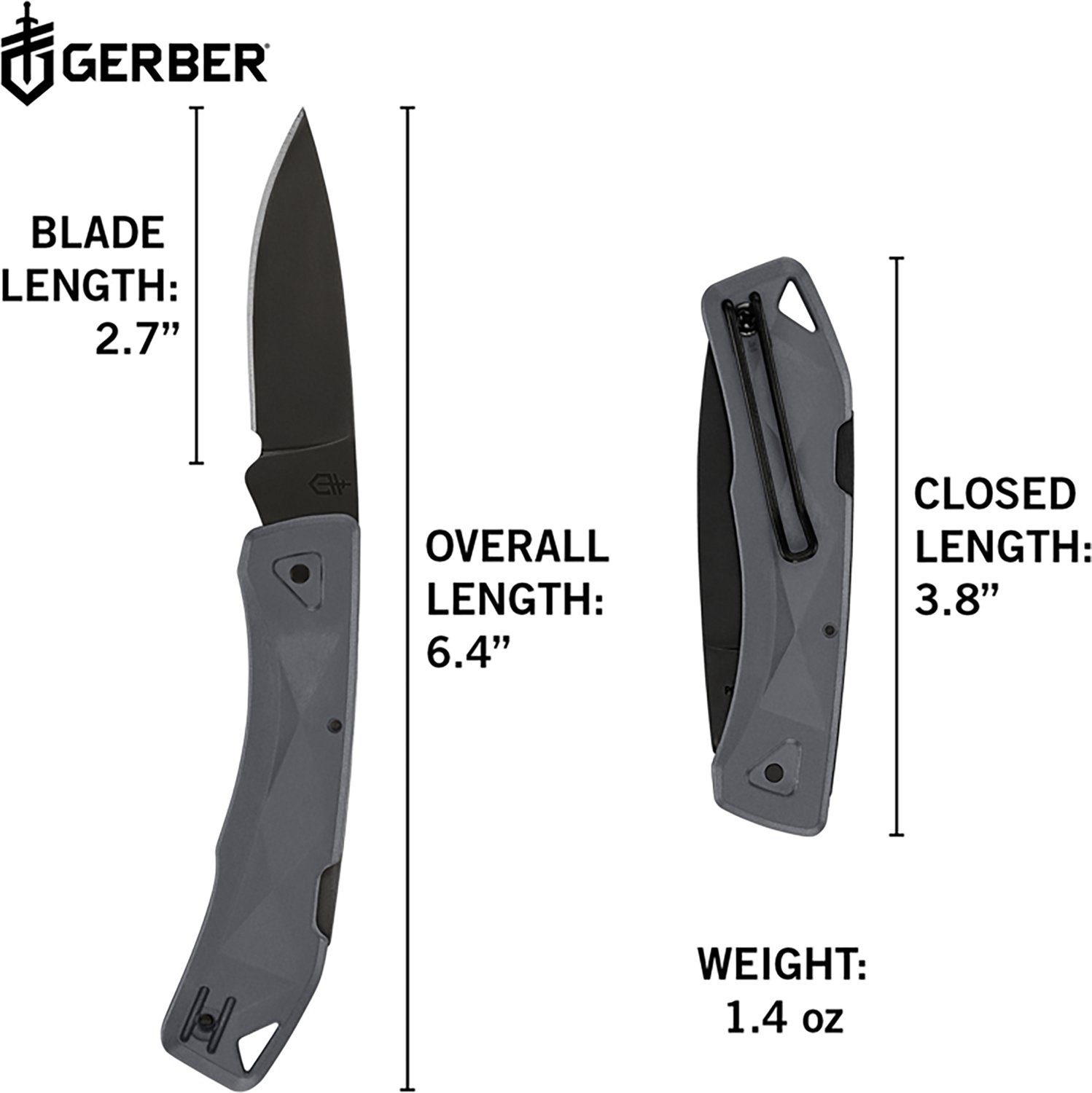 Gerber LST Ultra Grey Folding Knife - view number 6