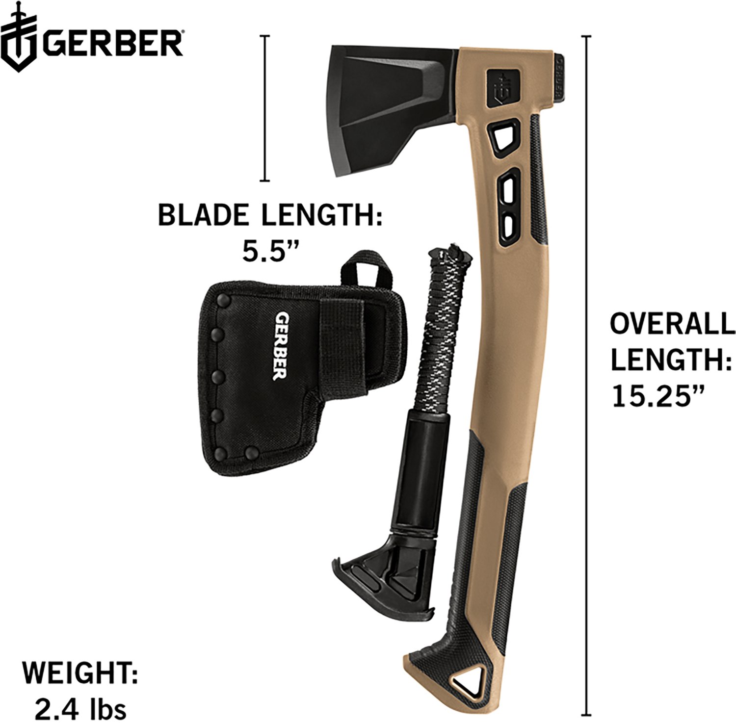 Gerber Bushcraft Coyote Hatchet - view number 7