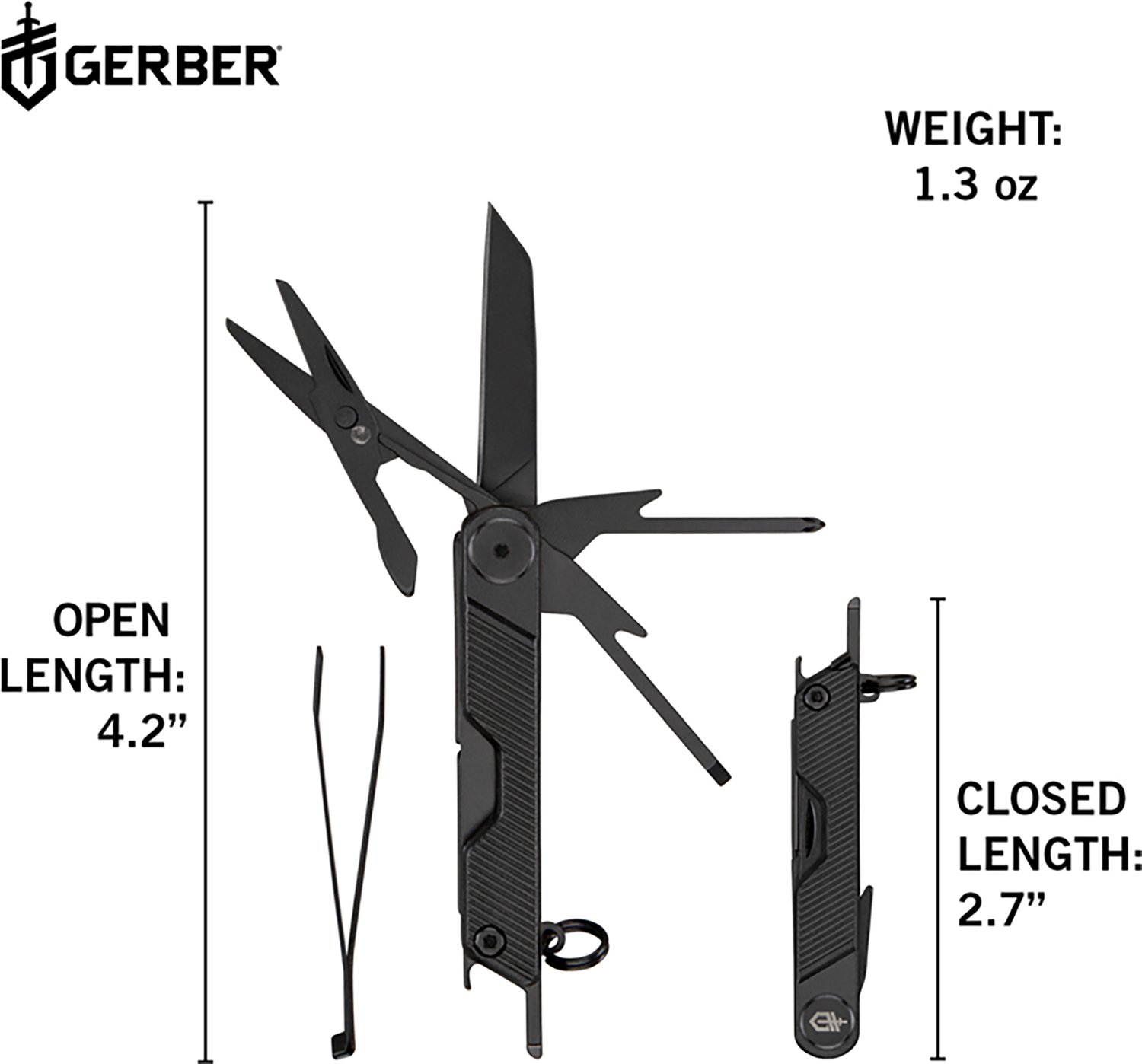 Gerber LST Mini Black and Armbar Mini Black Combo - view number 6