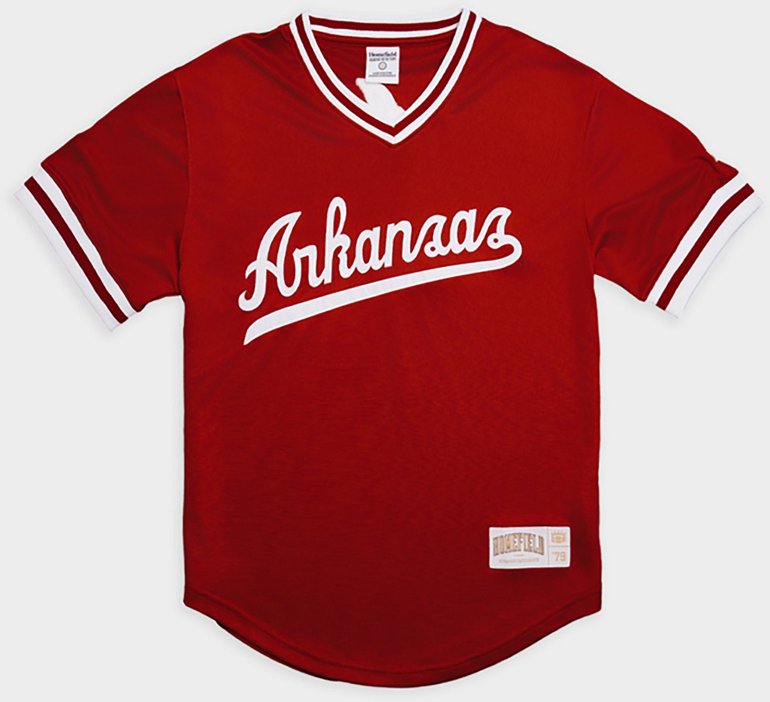 Homefield Men's University of Arkansas 1979 Baseball Gritty Hogs Pullover Jersey