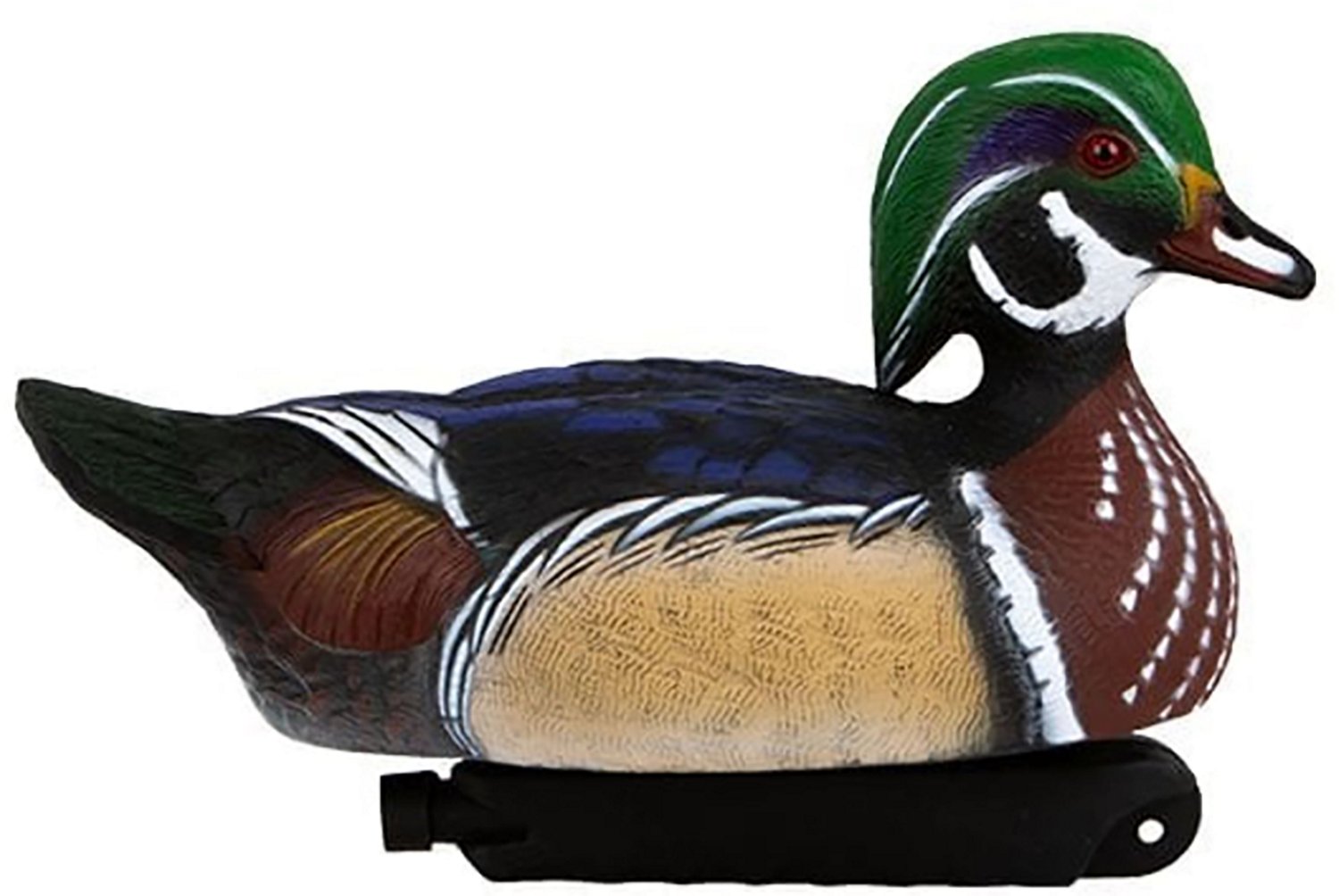 Cupped 3-D Greenwing Teal Decoys 6-Pack - view number 3