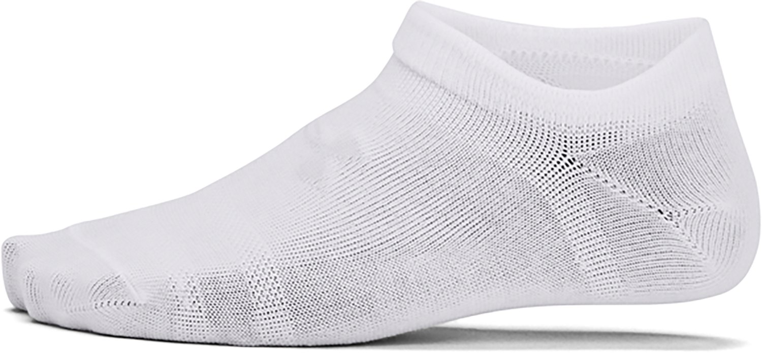 Under Armour Kids' Essential No-Show Socks 6-Pack