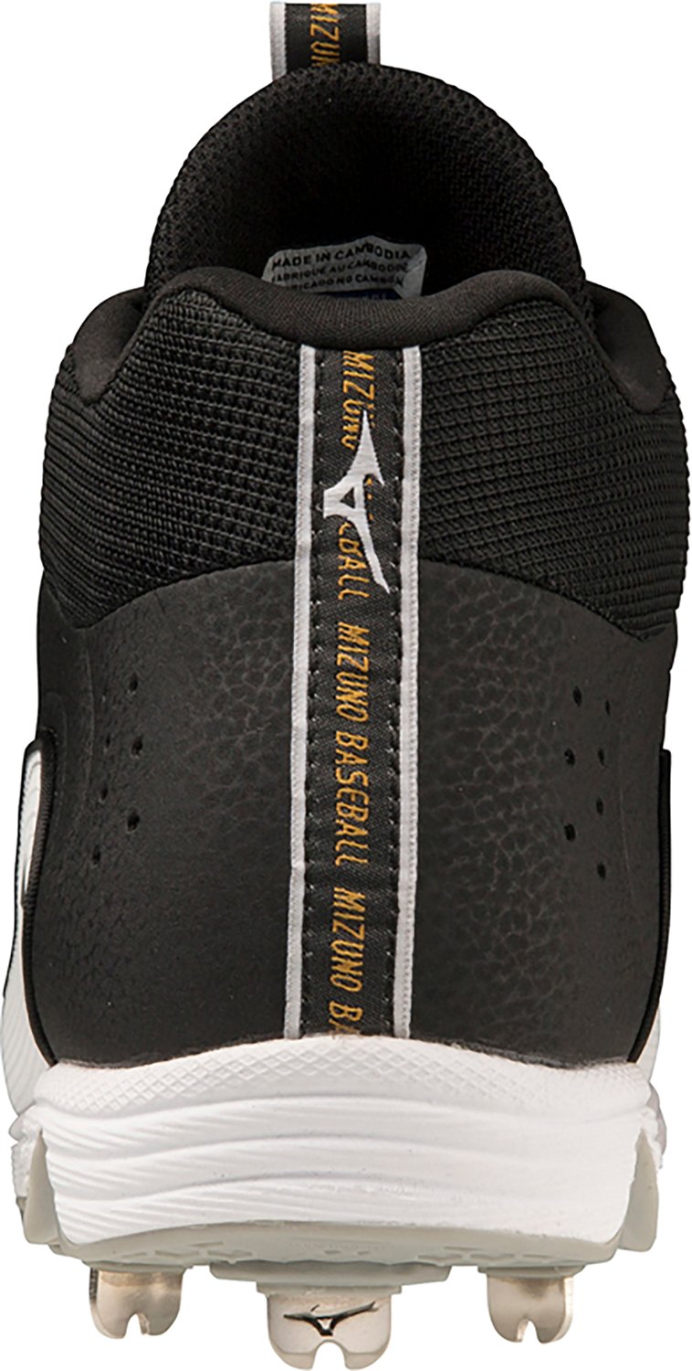 Mizuno Men's Ambition 3 Mid Metal 9-Spike Baseball Cleats - view number 3