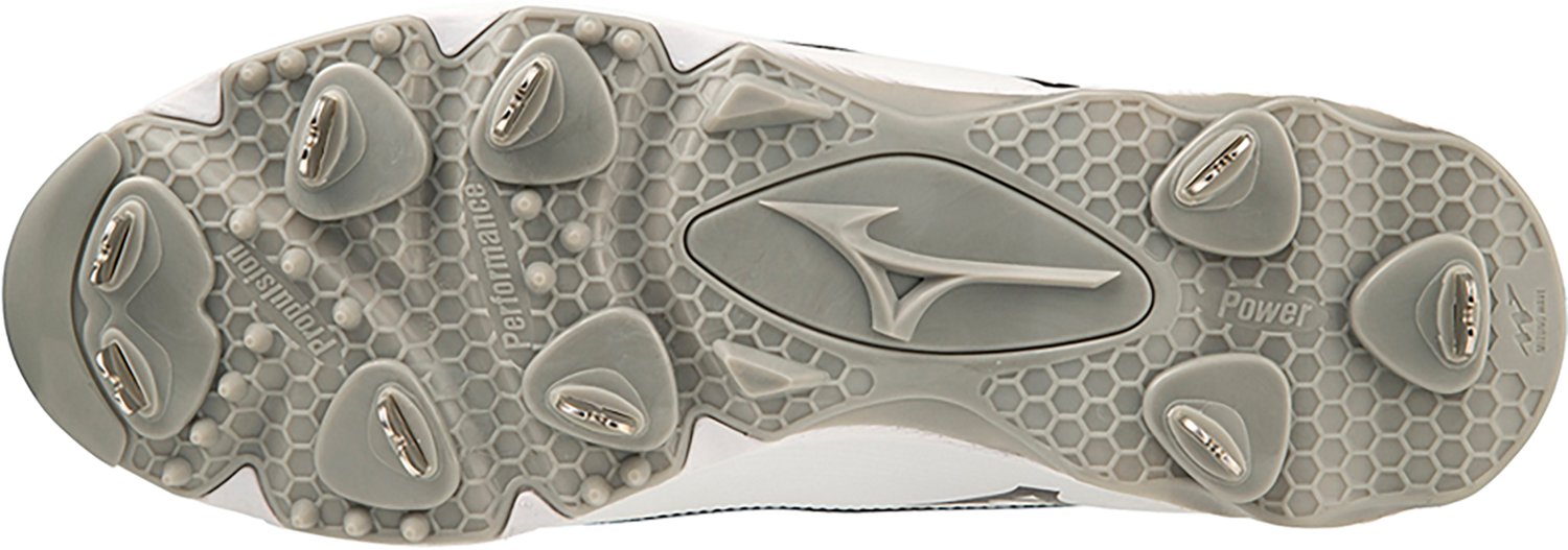 Mizuno Men's Ambition 3 Mid Metal 9-Spike Baseball Cleats - view number 5