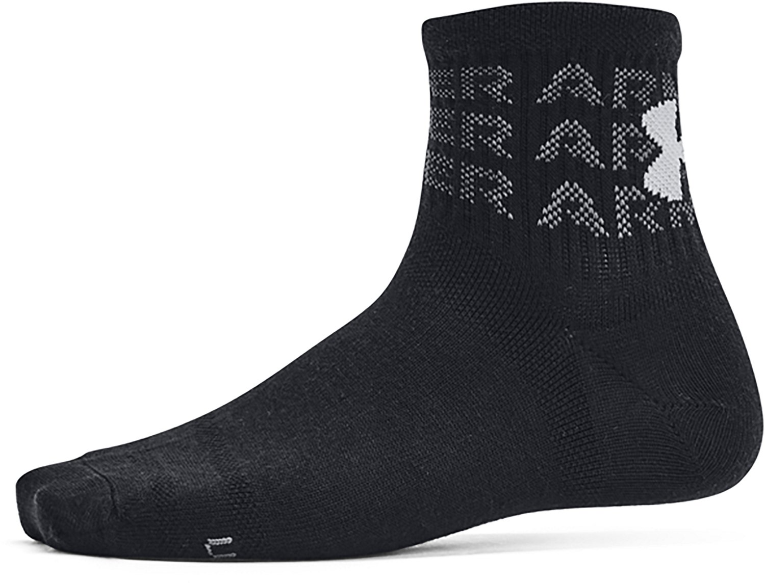 Under Armour Kids' Essential Quarter Socks 6-Pack - view number 3