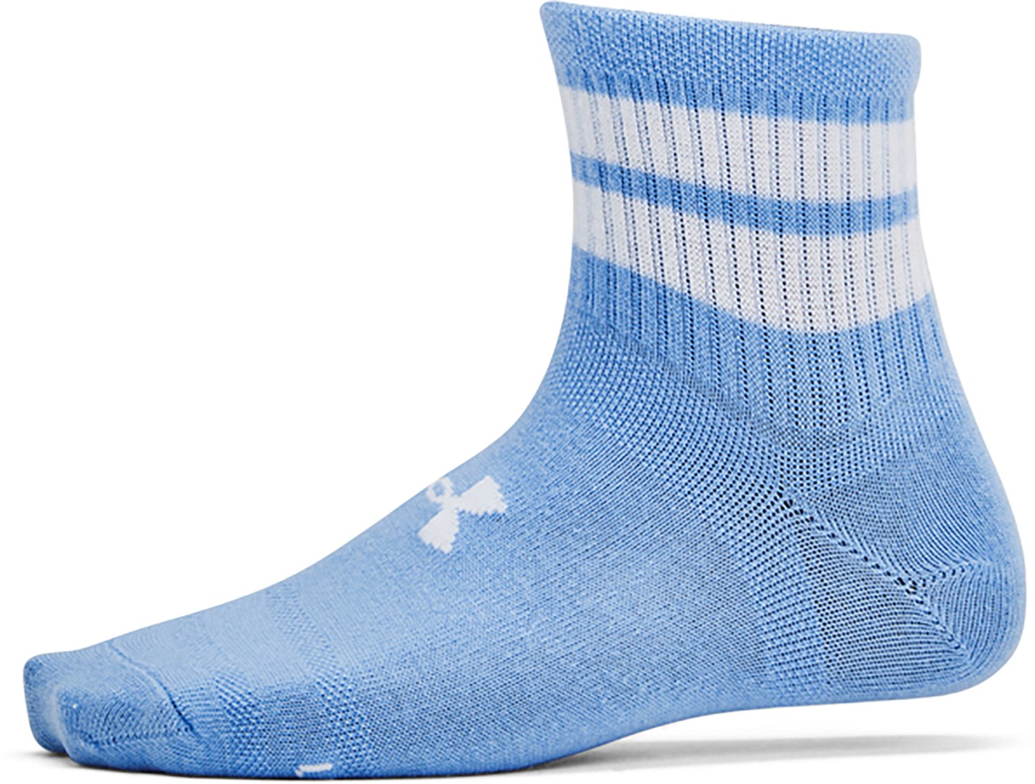 Under Armour Kids' Essential Quarter Socks 6-Pack - view number 7