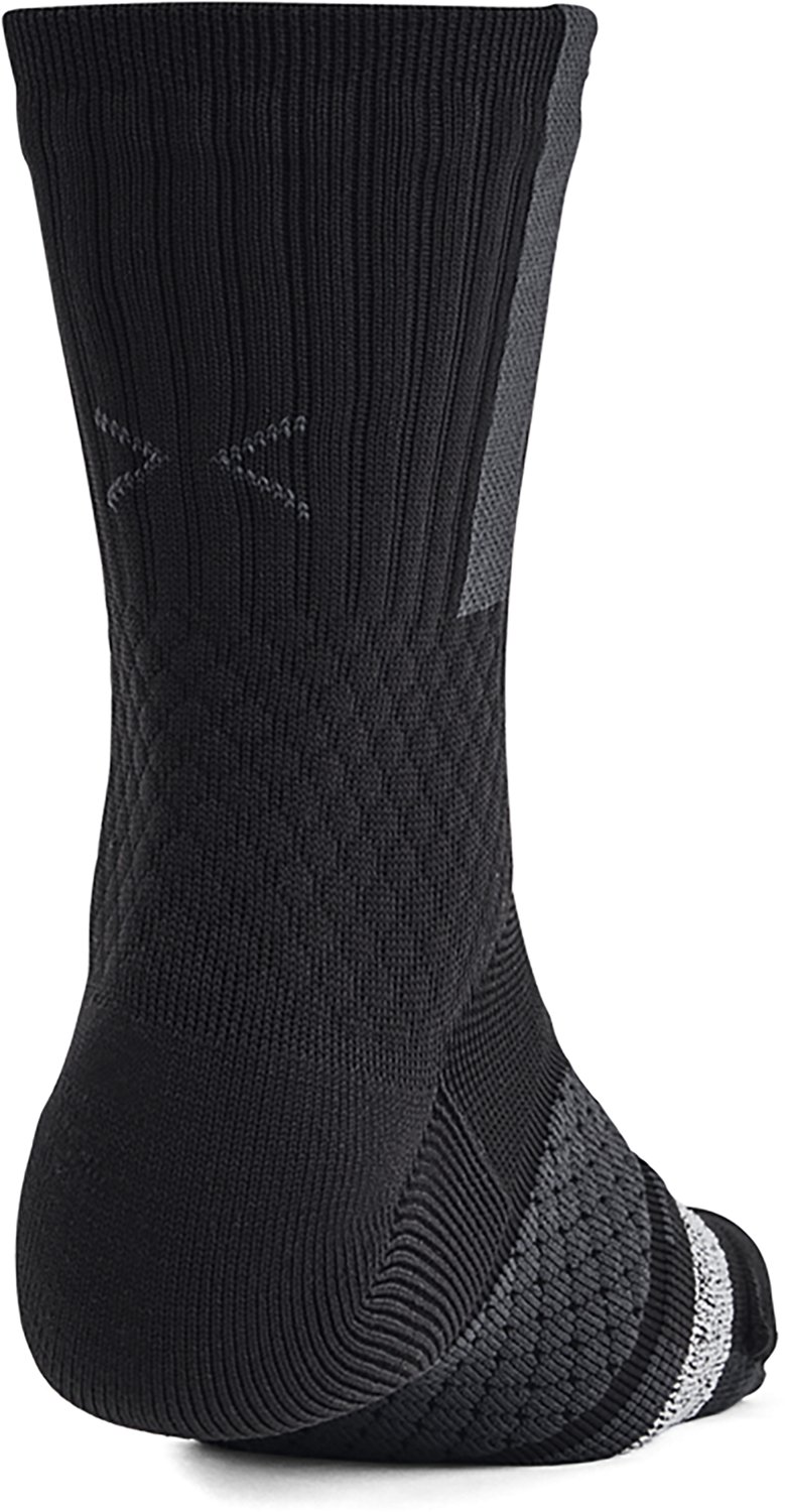 Under Armour Curry ArmourDry Playmaker Mid Crew Socks                                                                            - view number 3