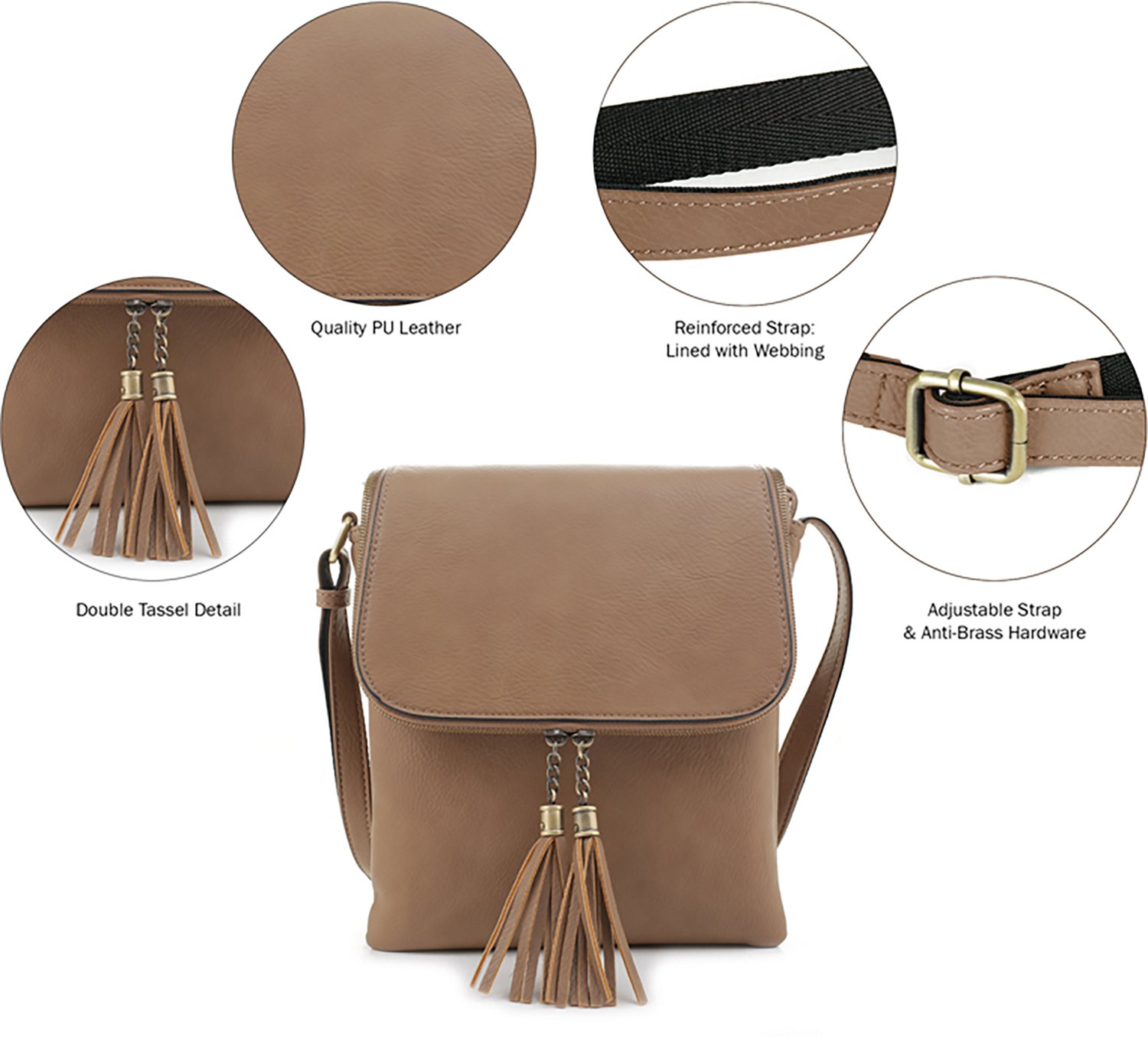 Jessie & James Ella Concealed Carry Lock and Key Crossbody Bag - view number 5