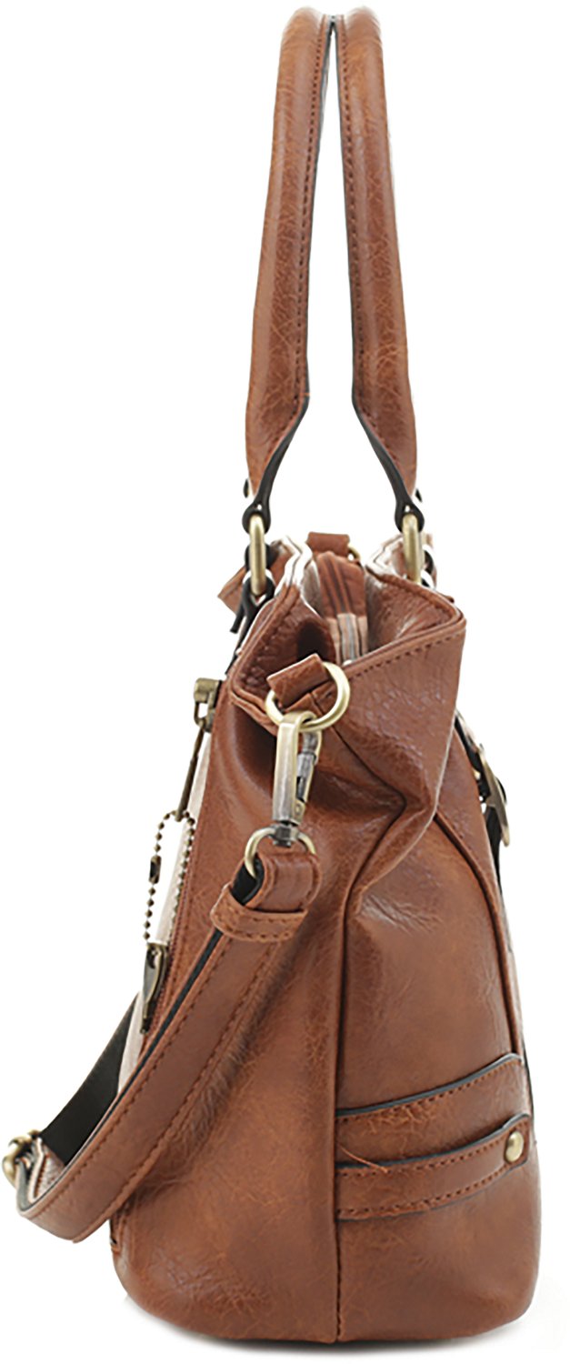 Jessie & James Elena Concealed Carry Lock and Key Satchel Handbag - view number 8