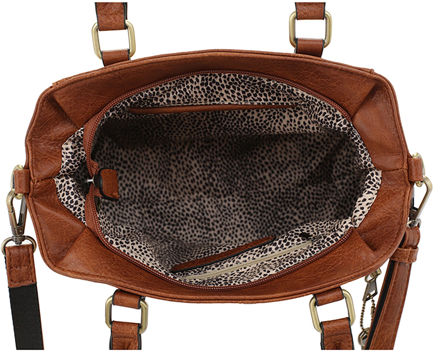 Jessie & James Elena Concealed Carry Lock and Key Satchel Handbag - view number 5