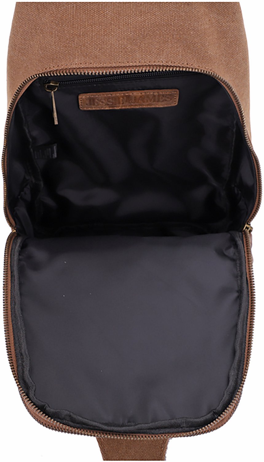 Jessie & James Glacier Canvas Concealed Carry Sling Shoulder Backpack - view number 6