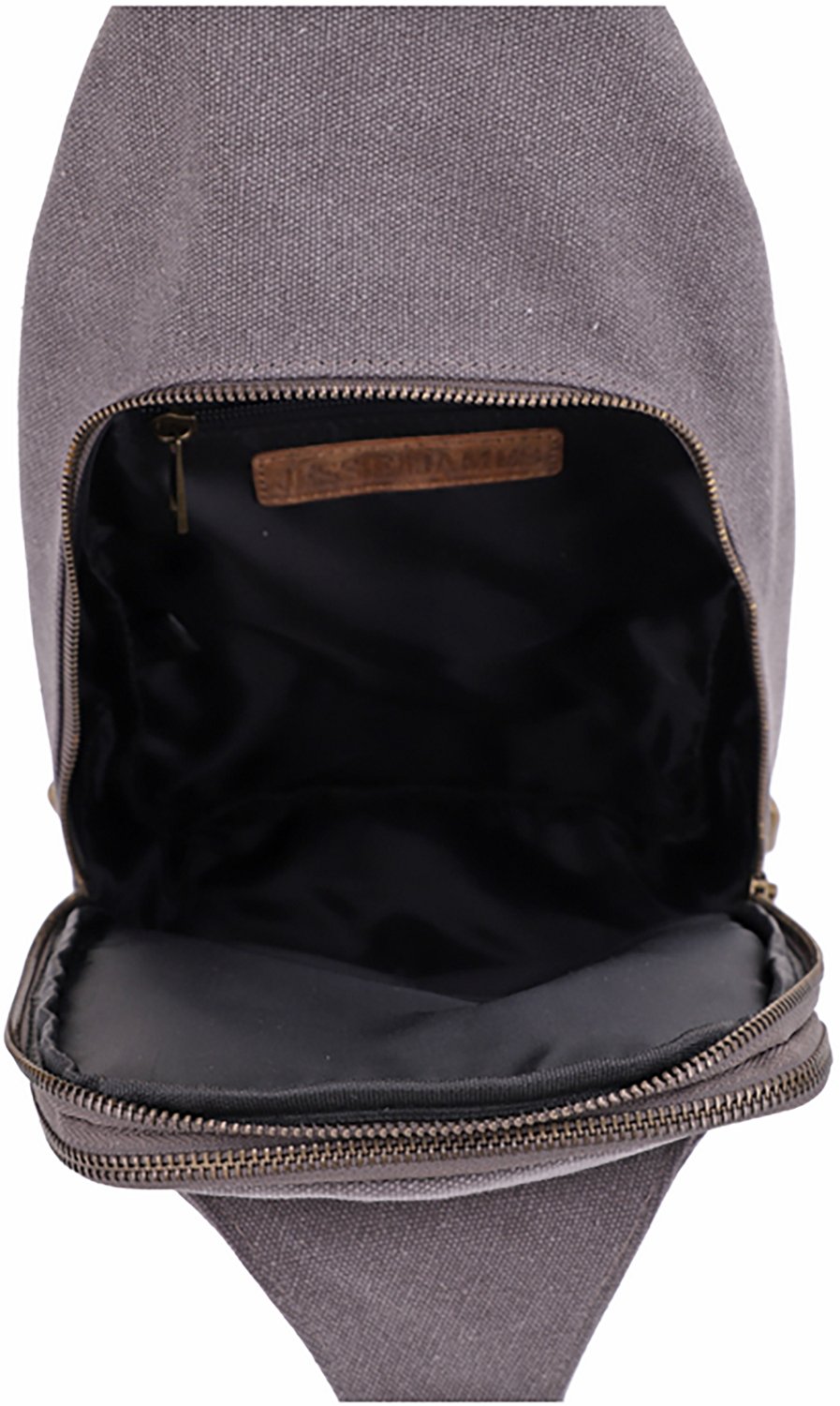 Jessie & James Glacier Canvas Concealed Carry Sling Shoulder Backpack - view number 8