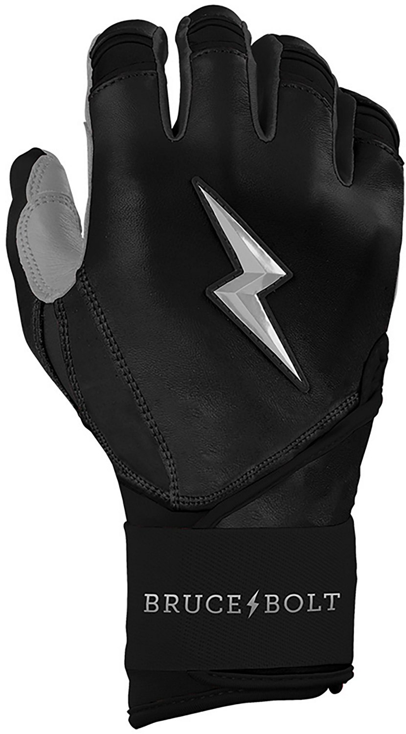 BRUCE BOLT Kids' CHROME Series Long Cuff Batting Baseball Gloves - view number 2