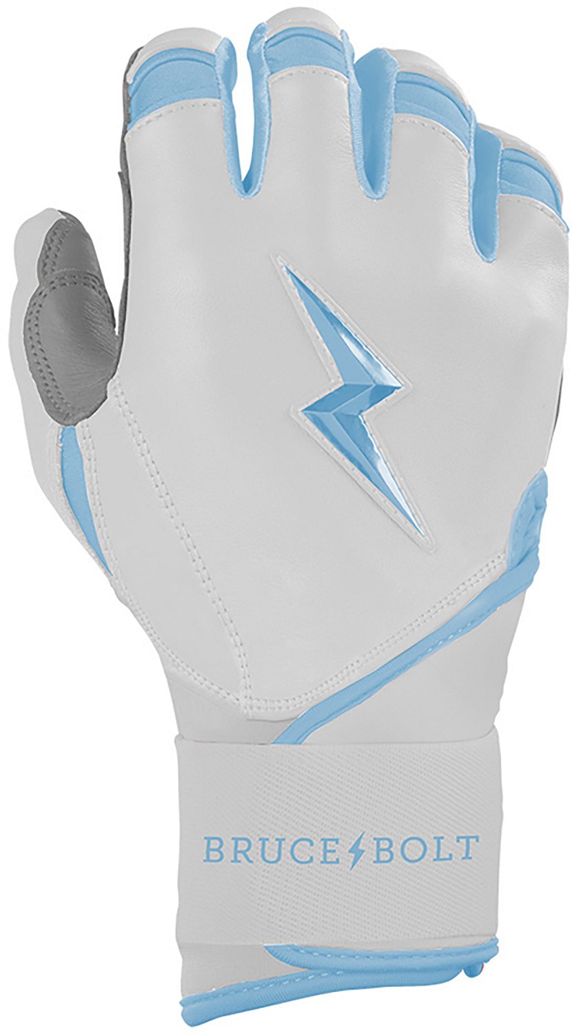 BRUCE BOLT Kids' CHROME Series Long Cuff Batting Baseball Gloves - view number 8