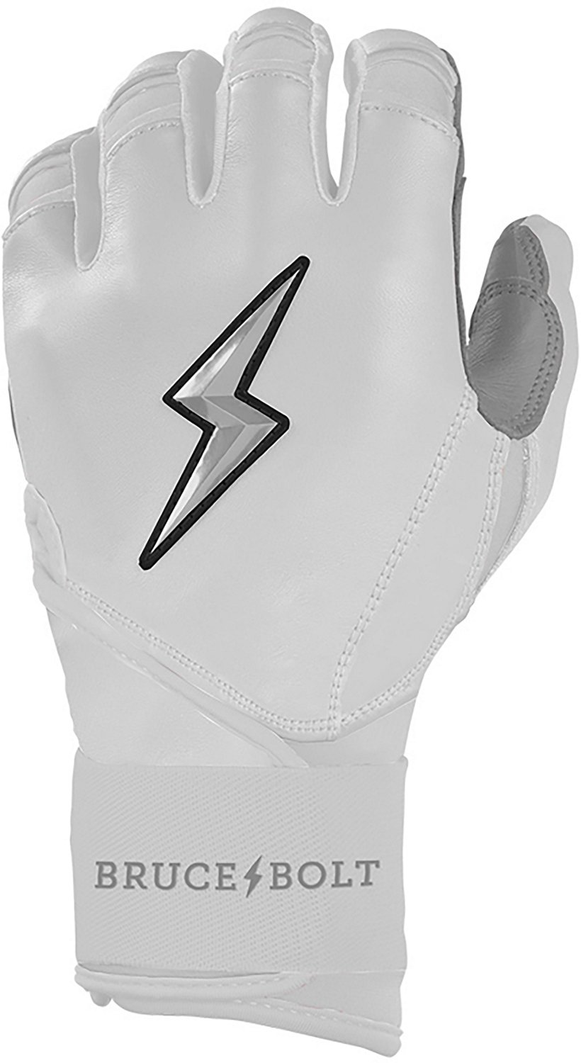 BRUCE BOLT Kids' CHROME Series Long Cuff Batting Baseball Gloves - view number 2