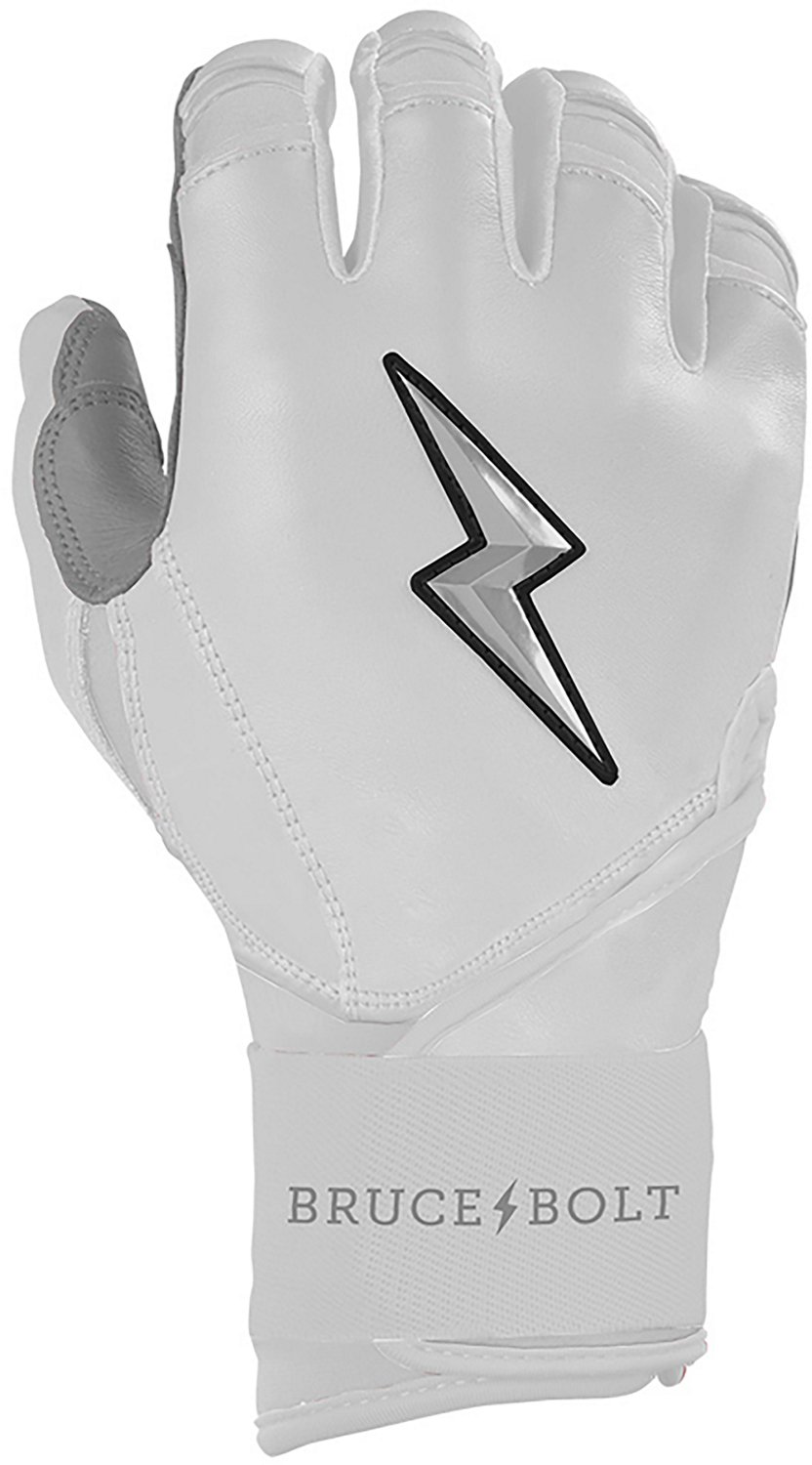BRUCE BOLT Kids' CHROME Series Long Cuff Batting Baseball Gloves - view number 3