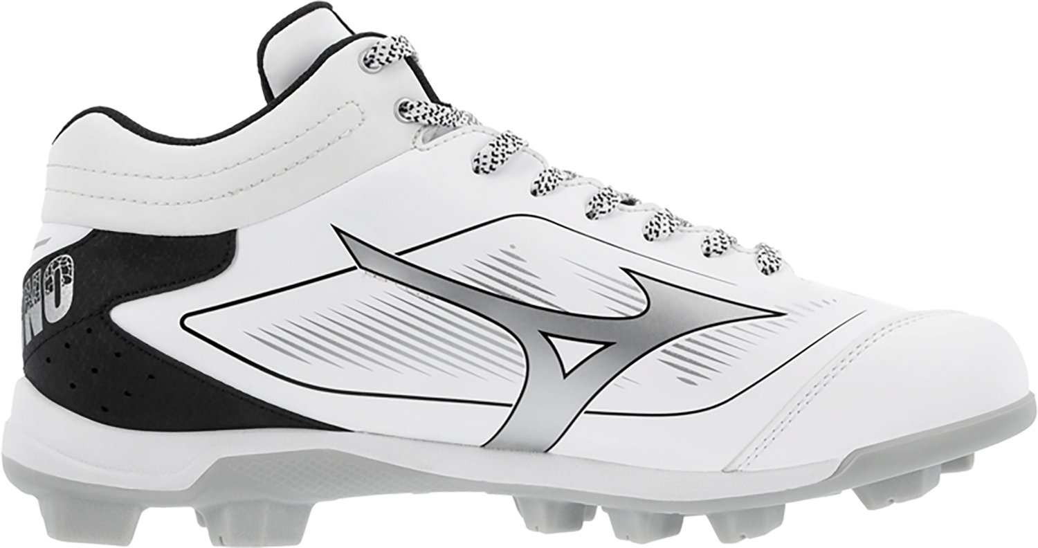 Mizuno Men's Cushionrevo Diamond TPU Mid Baseball Cleats - view number 8