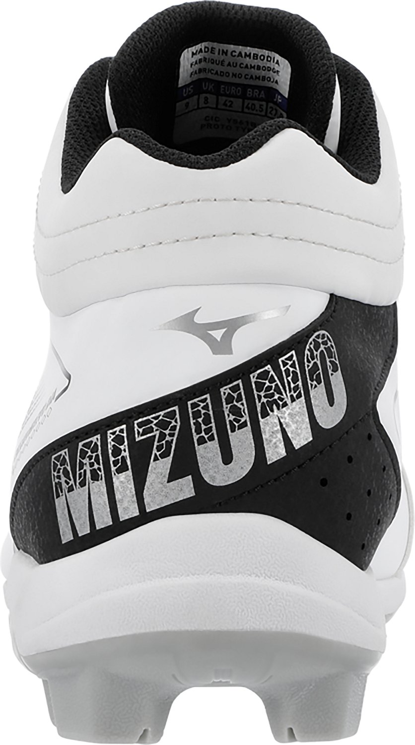 Mizuno Men's Cushionrevo Diamond TPU Mid Baseball Cleats - view number 4