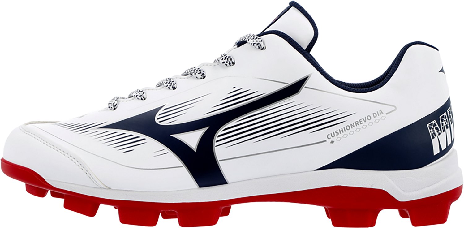 Mizuno Men's Cushionrevo Diamond TPU Low Baseball Cleats - view number 2