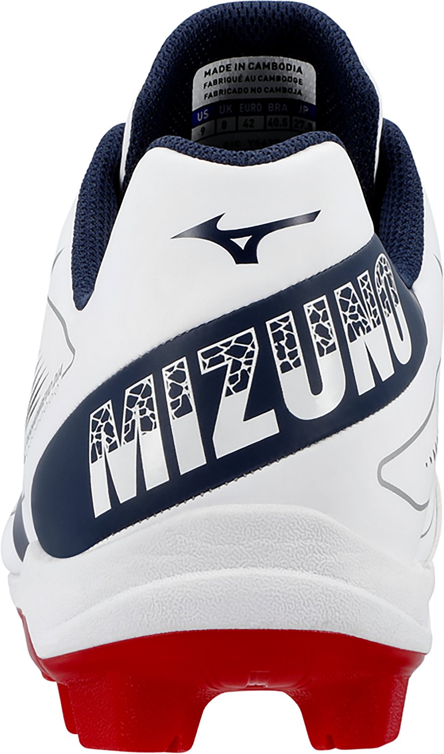 Mizuno Men's Cushionrevo Diamond TPU Low Baseball Cleats - view number 4