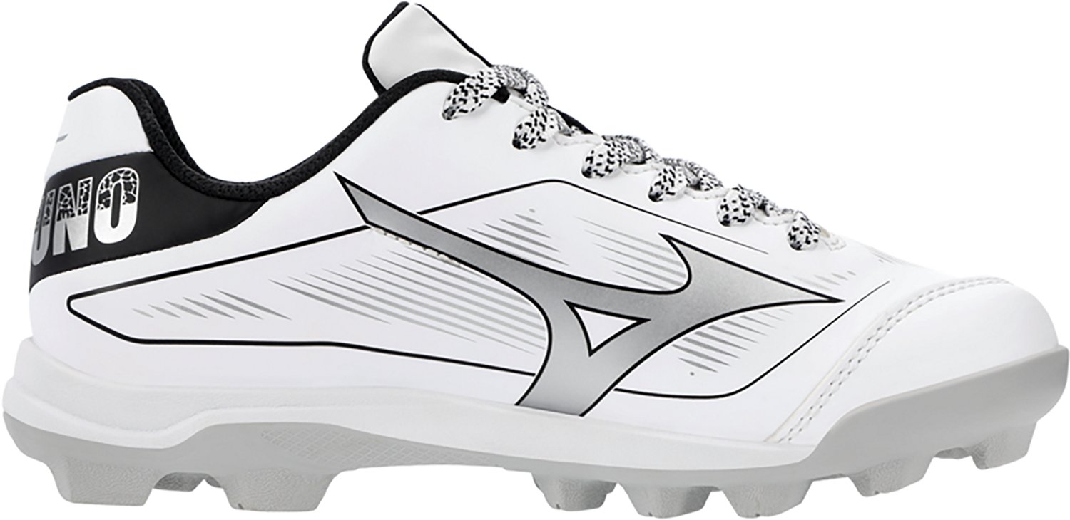 Mizuno Boys' Cushionrevo Diamond Jr Rubber Molded Low Baseball Cleats - view number 8