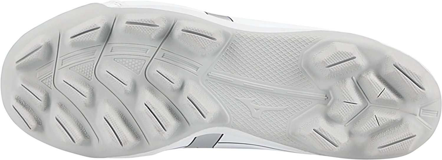 Mizuno Boys' Cushionrevo Diamond Jr Rubber Molded Low Baseball Cleats - view number 6