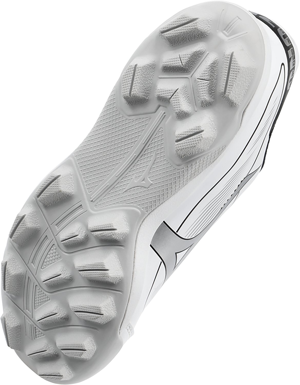 Mizuno Boys' Cushionrevo Diamond Jr Rubber Molded Low Baseball Cleats - view number 7