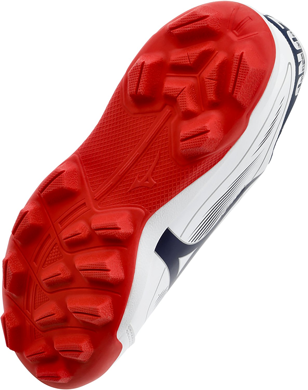 Mizuno Boys' Cushionrevo Diamond Jr Rubber Molded Low Baseball Cleats - view number 7