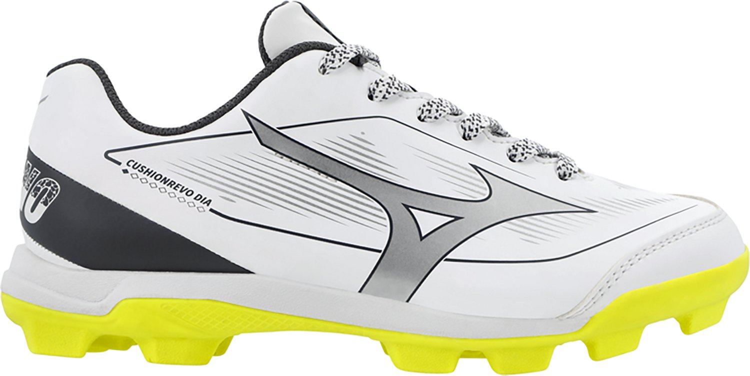 Mizuno Boys' Cushionrevo Diamond Jr Rubber Molded Low Baseball Cleats - view number 8