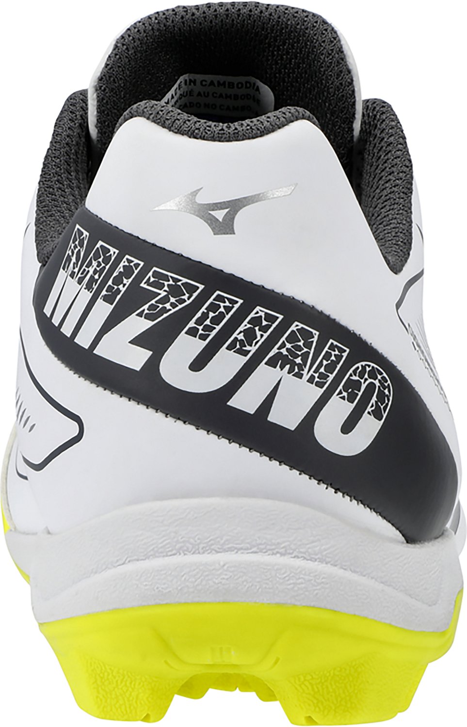 Mizuno Boys' Cushionrevo Diamond Jr Rubber Molded Low Baseball Cleats - view number 4