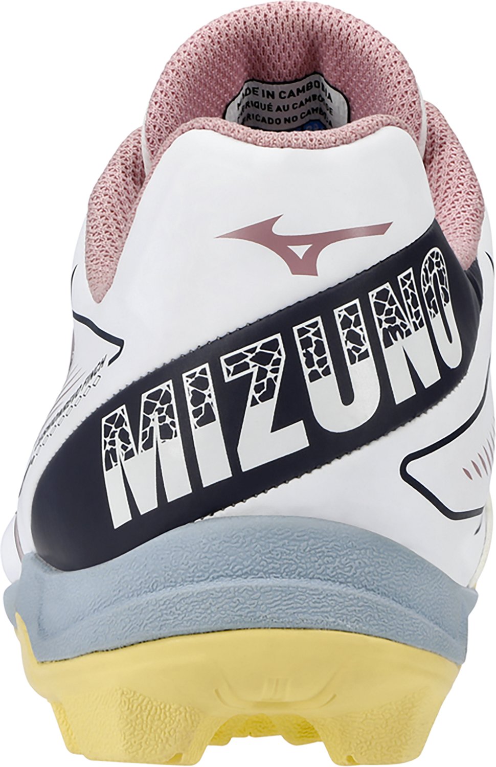 Mizuno Girl's Cushionrevo Finch Jr. Low Softball Cleats - view number 4