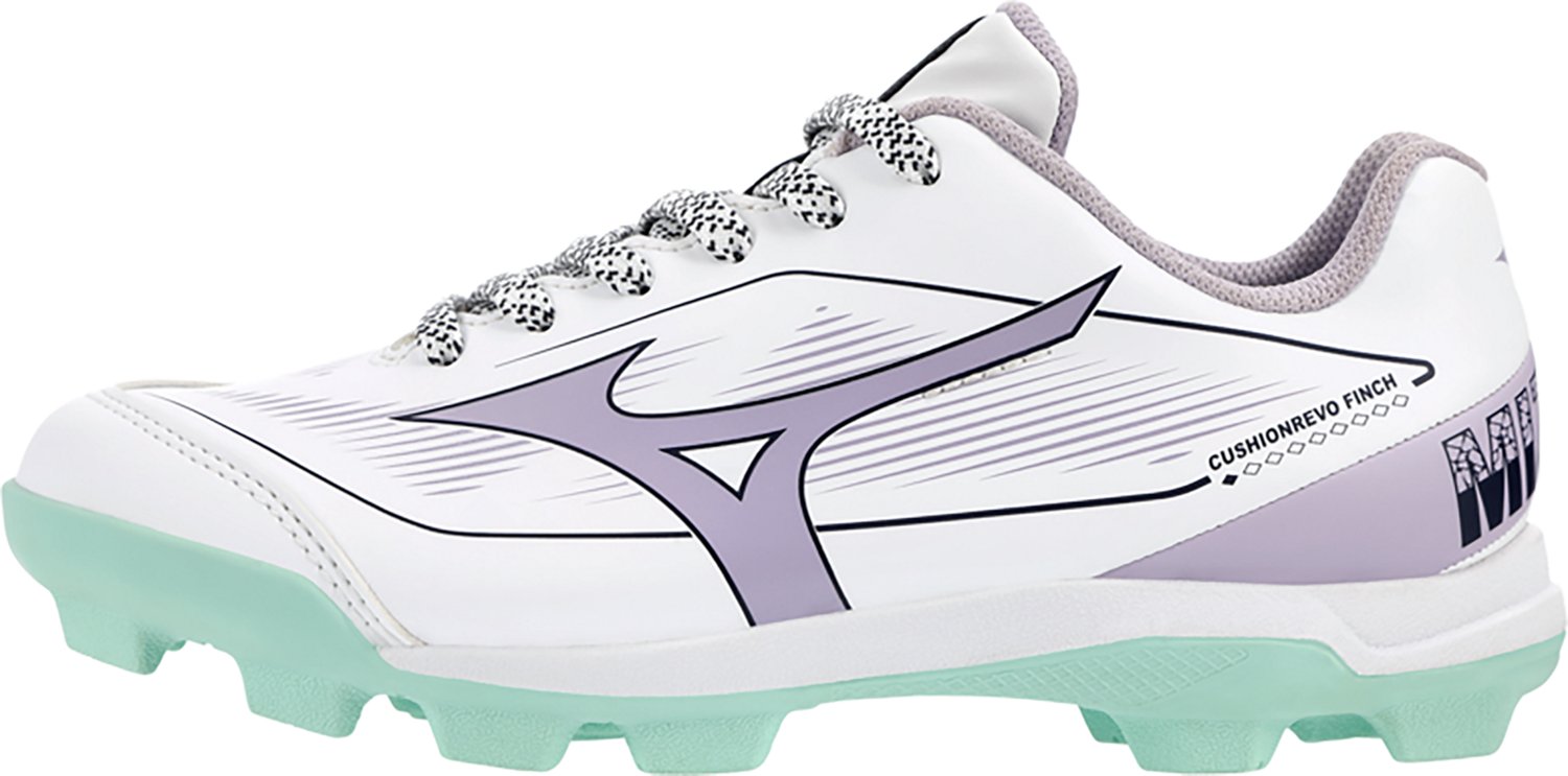 Mizuno Girl's Cushionrevo Finch Jr. Low Softball Cleats - view number 2