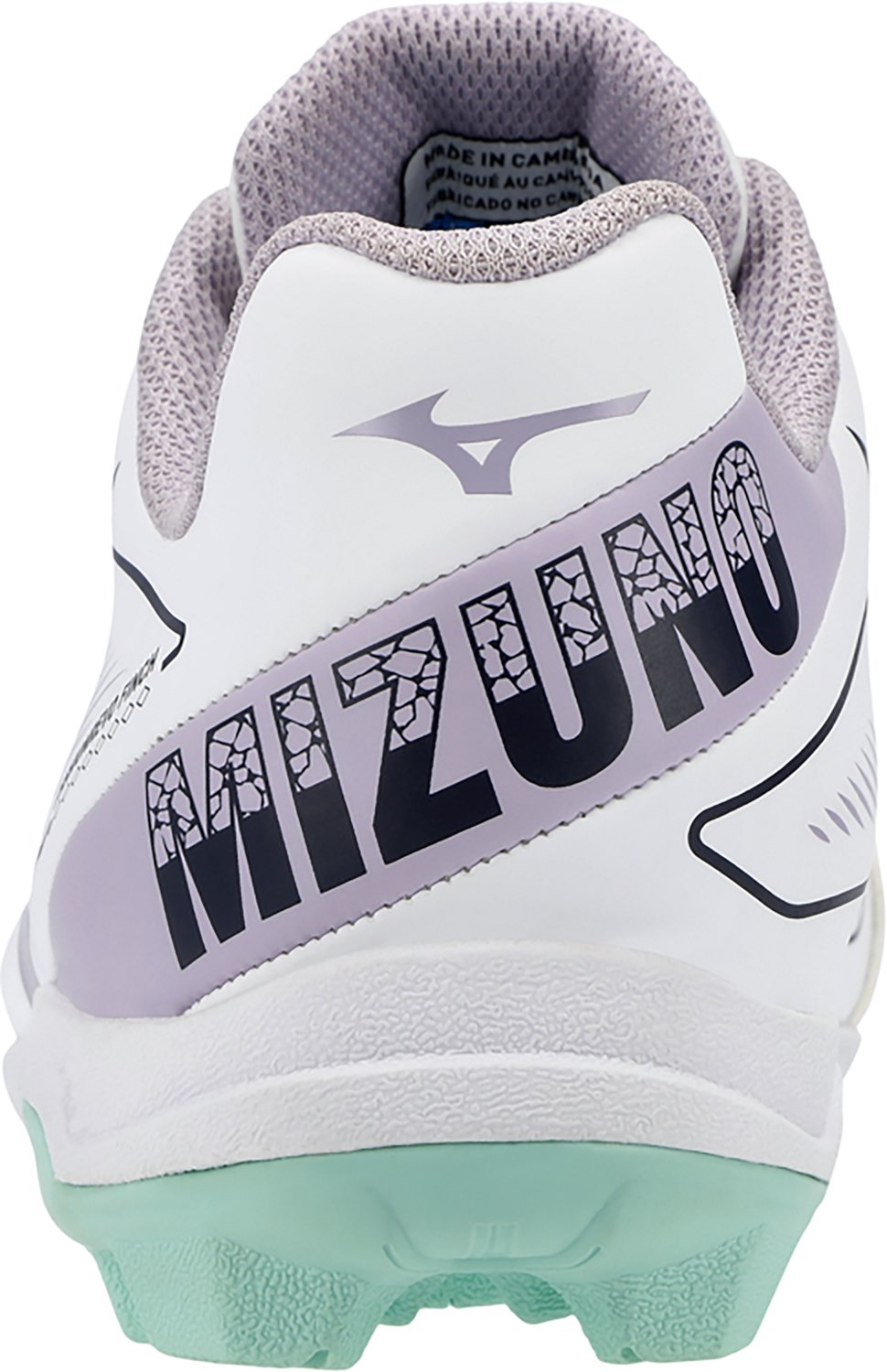 Mizuno Girl's Cushionrevo Finch Jr. Low Softball Cleats - view number 4