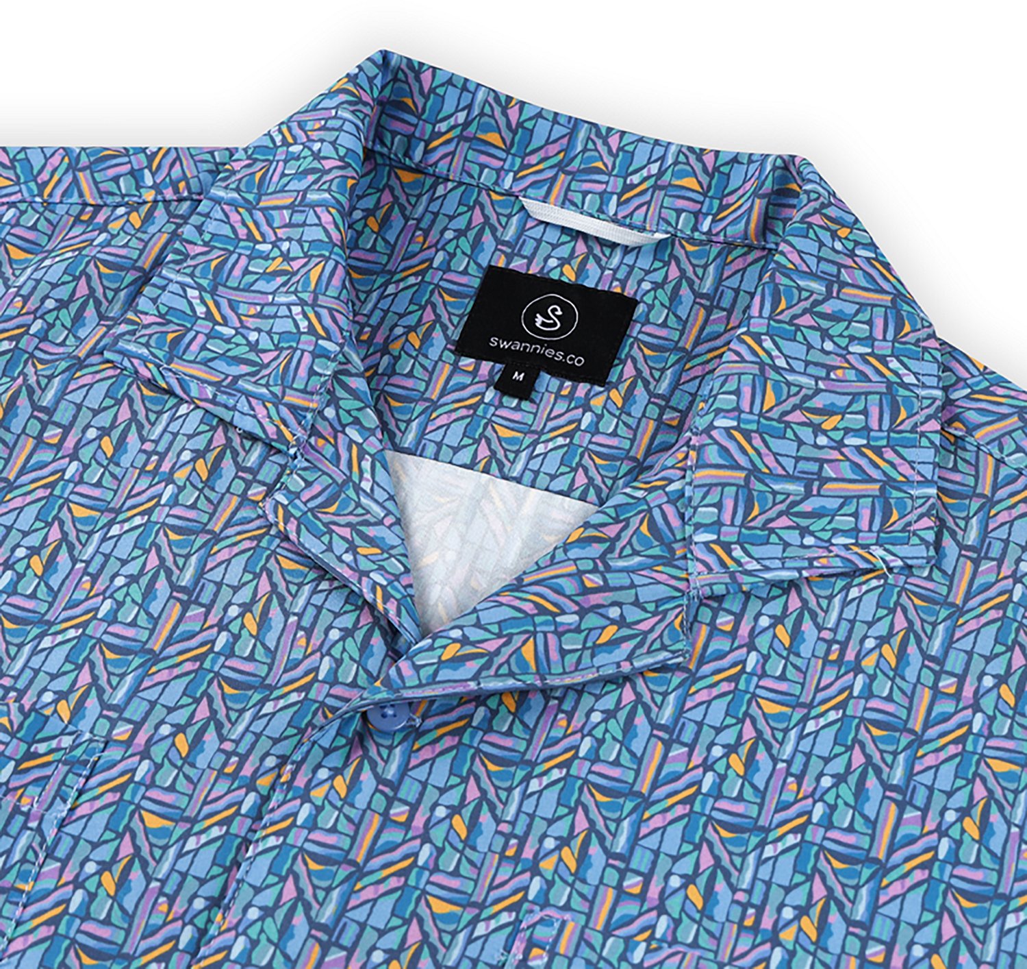 Swannies Men's Colton Button Up Short Sleeve Shirt - view number 3