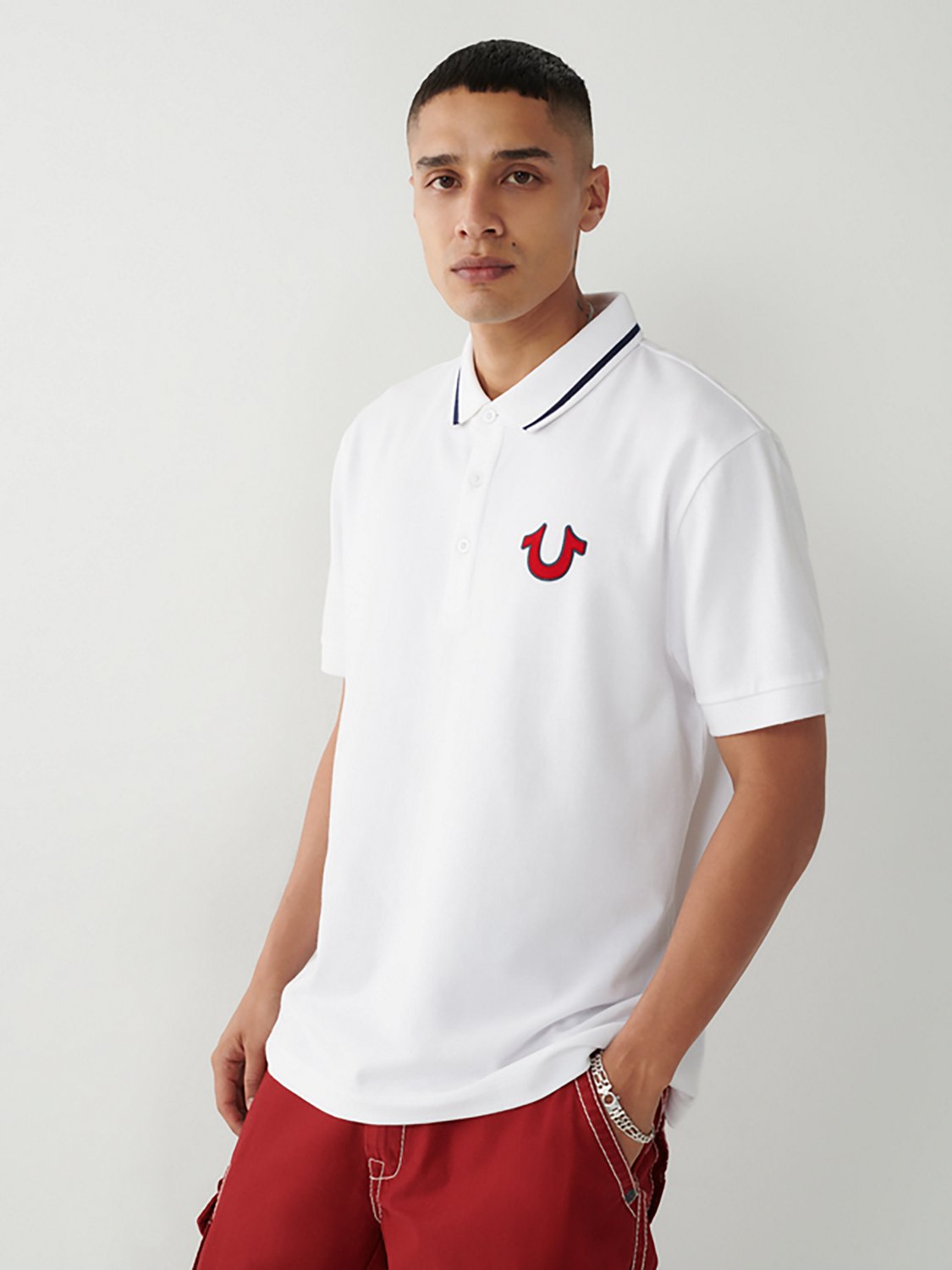 True Religion Men's Buddha Polo Shirt - view number 2