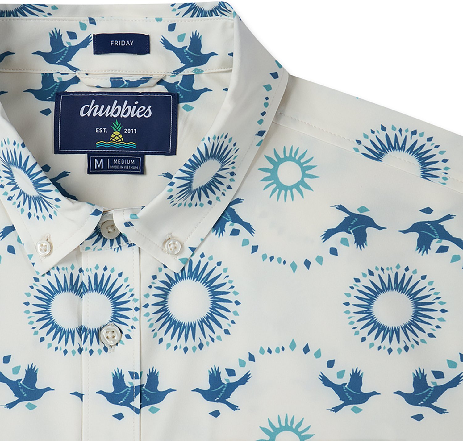 Chubbies Men's The Too Close to the Sun Performance Friday Shirt - view number 2