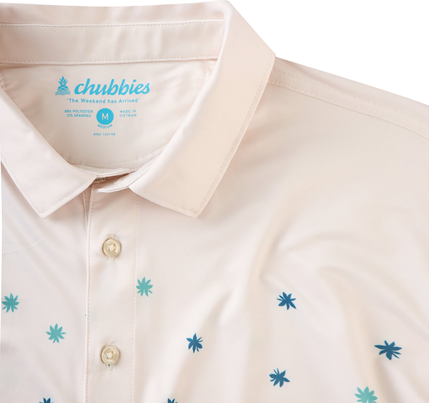 Chubbies Men's The Scenic Route Performance Polo - view number 2
