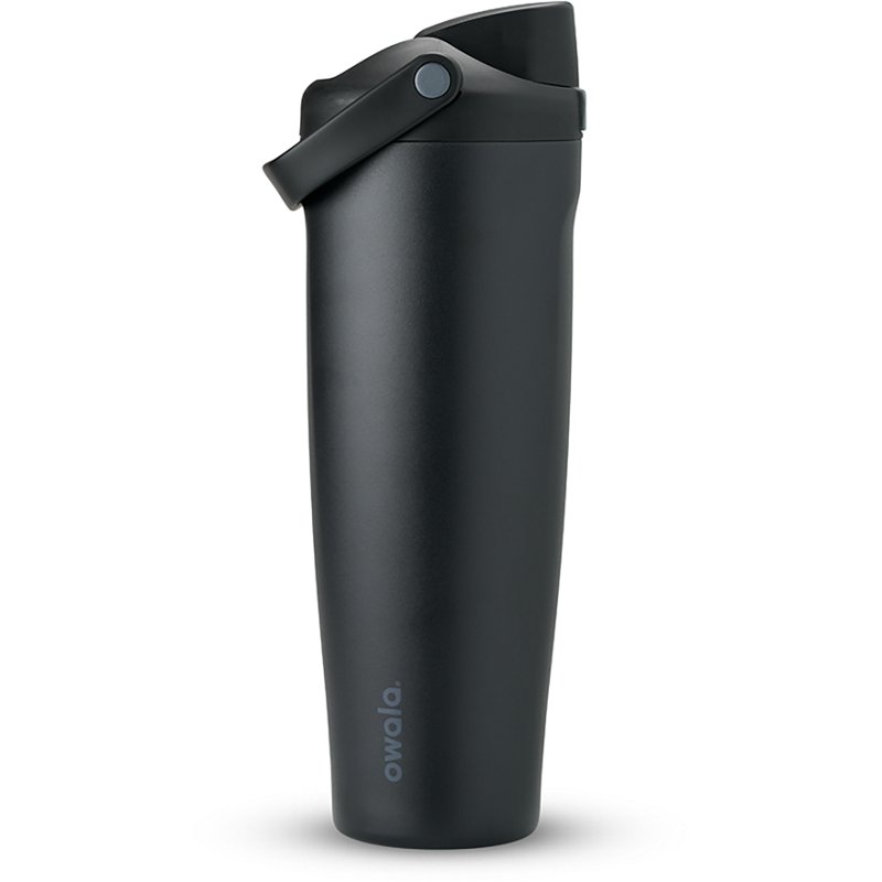 Owala 40 oz. FreeSip Sway Travel Bottle, Very Very Dark Black