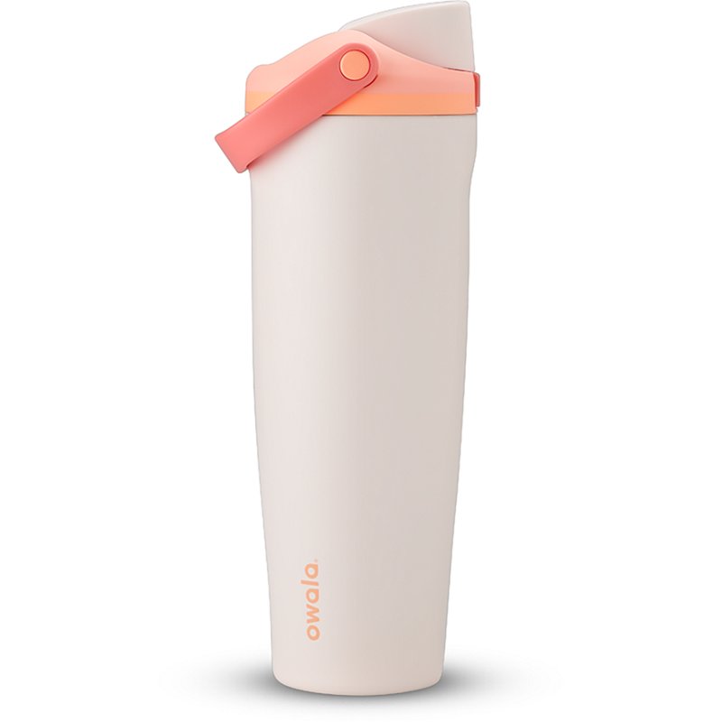 Owala 40 oz. FreeSip Sway Travel Bottle, Sparkling Sherbet Pink
