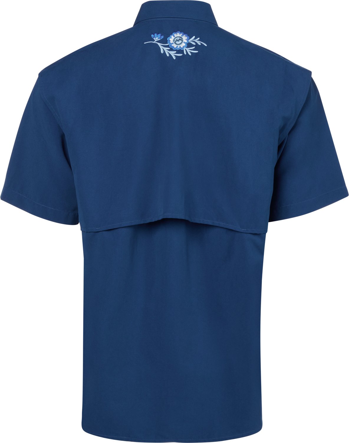 Magellan Outdoors Men's Hispanic Heritage Flores Azul Guayabera Shirt - view number 2