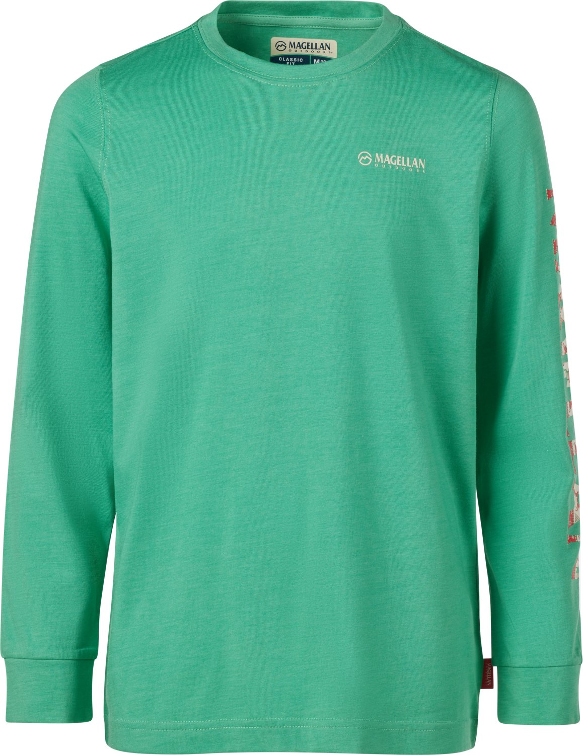 Magellan Outdoors Boys' Grotto Falls Holiday Deer Stand Long Sleeve T-shirt - view number 3