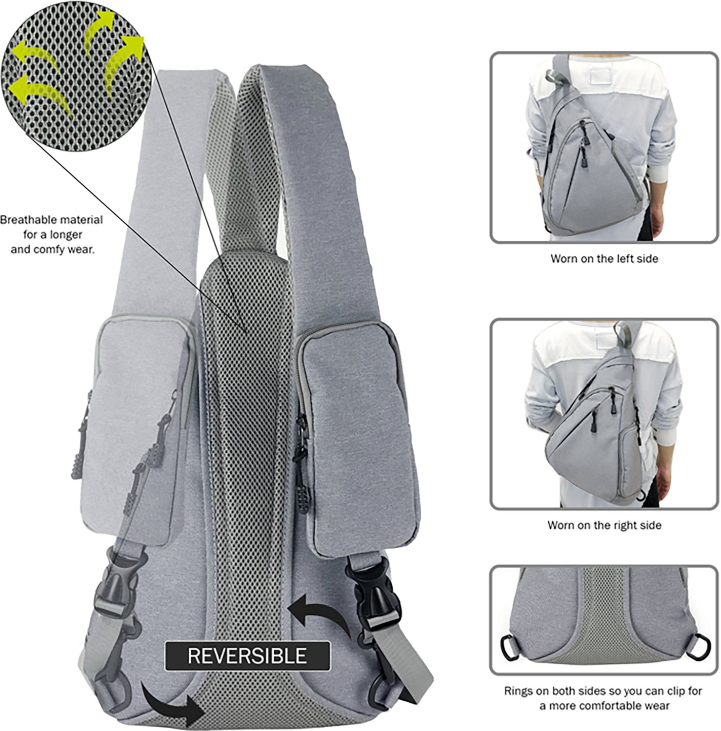 Jessie & James Peyton Sling Shoulder Concealed Carry Backpack                                                                    - view number 4