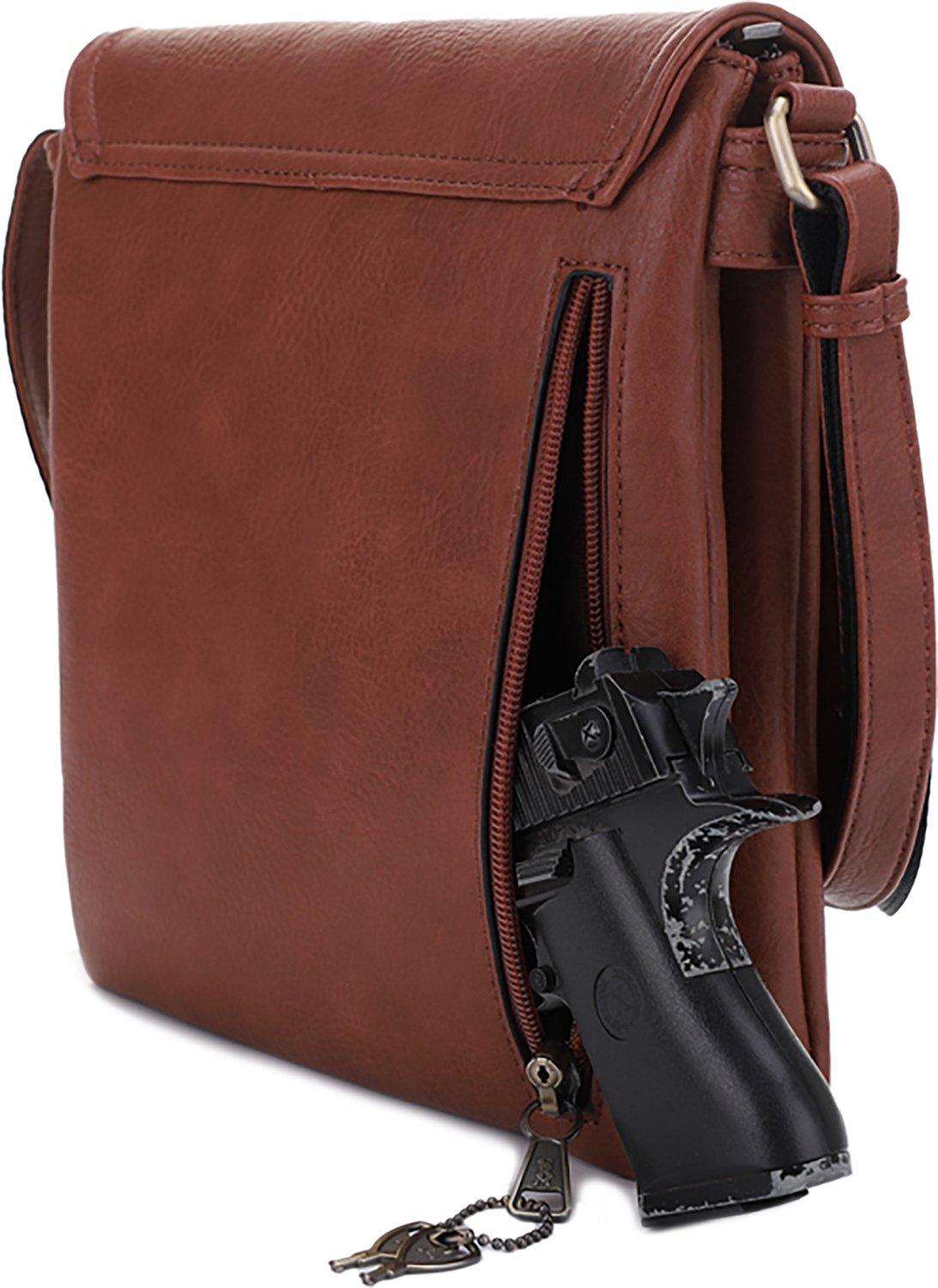 Jessie & James Nora Concealed Carry Lock and Key Crossbody Bag - view number 2